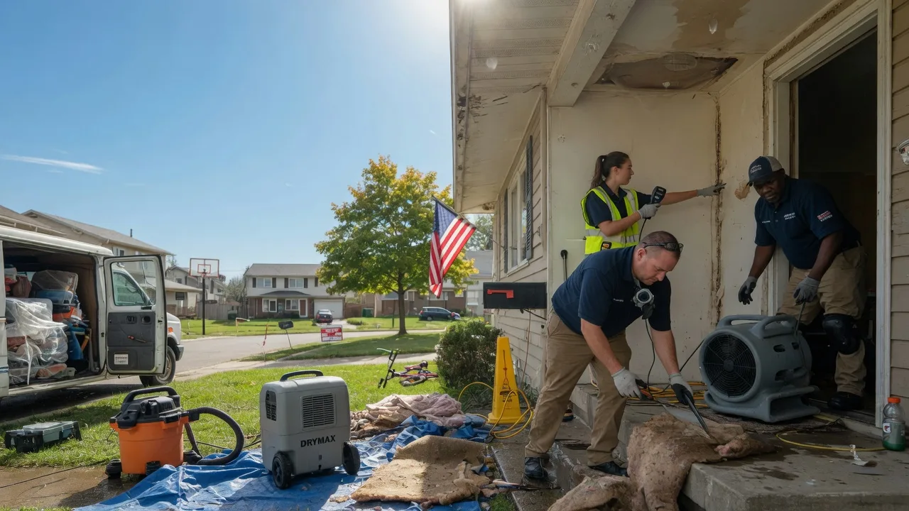 Water Damage Restoration in Green Bay, WI near me